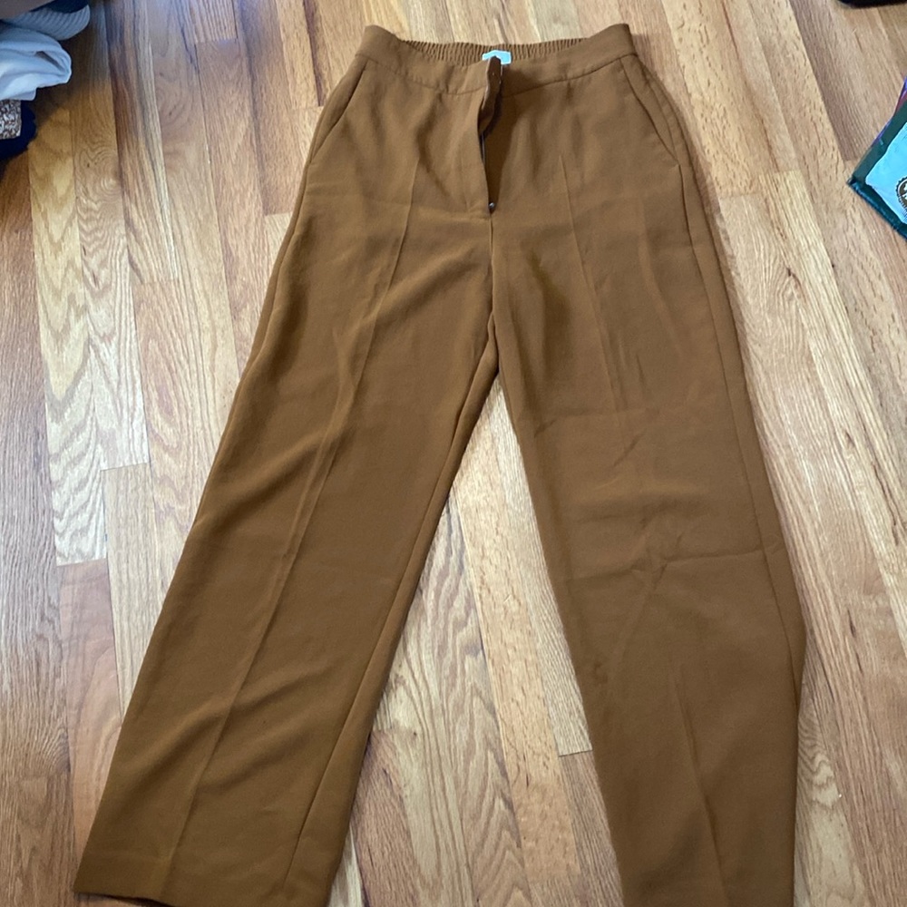 Burnt orange pants 10